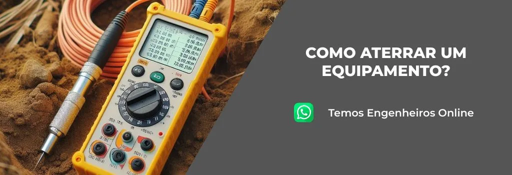 Como aterrar um equipamento?