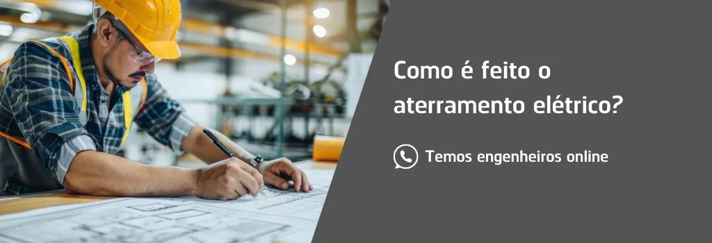 Como é feito o aterramento elétrico?