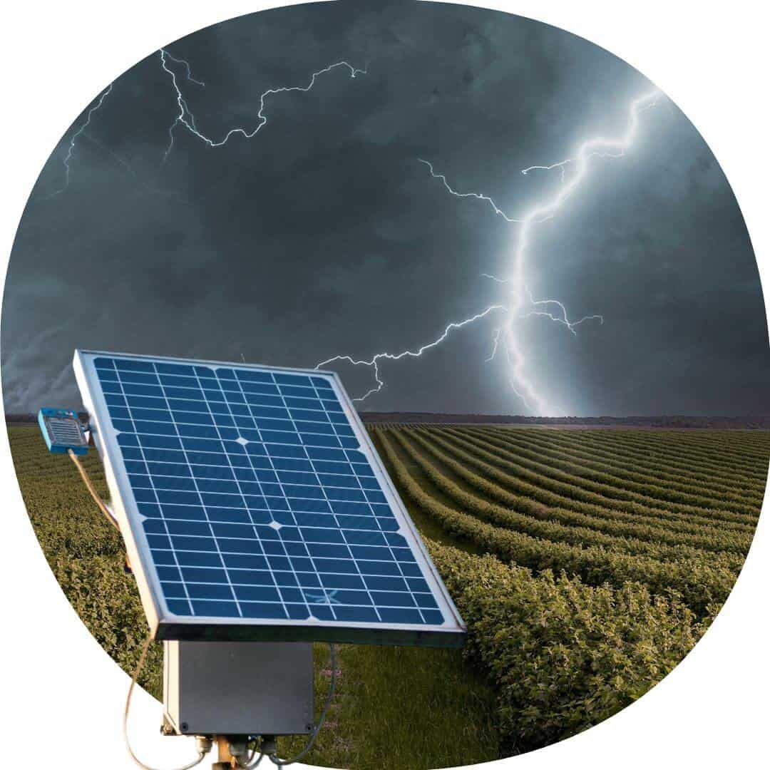 Instale um SPDA para Proteger seu Sistema Solar