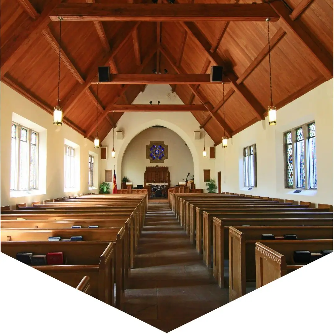 Iluminação no Interior da Igreja