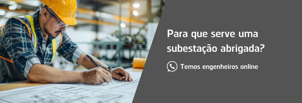 Para que serve uma subestação abrigada?