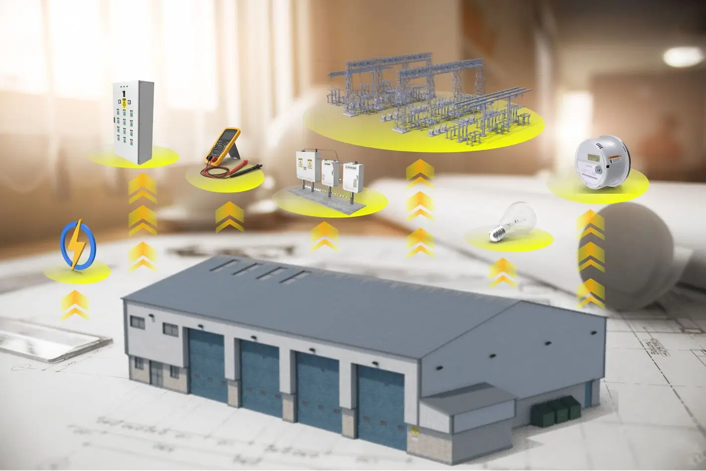 Projetos Elétricos Industriais em Santa Catarina