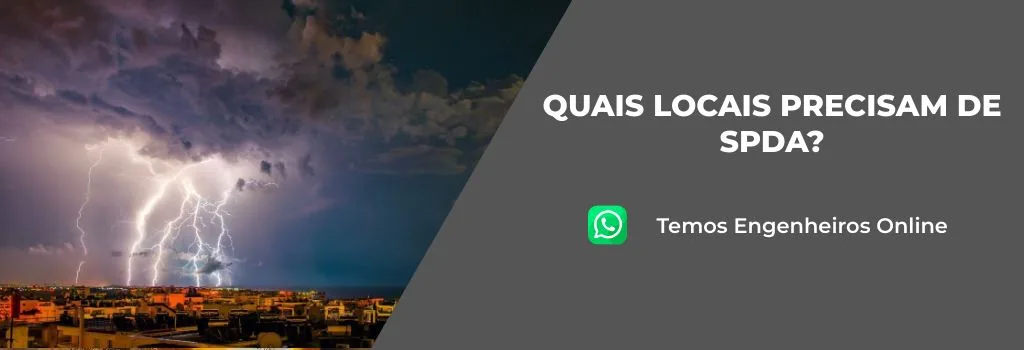 Quais locais precisam de SPDA?
