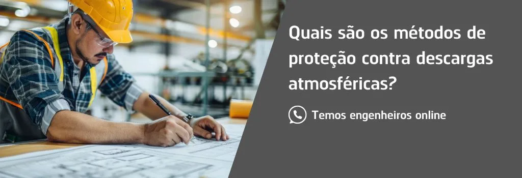 Quais são os métodos de proteção contra descargas atmosféricas?