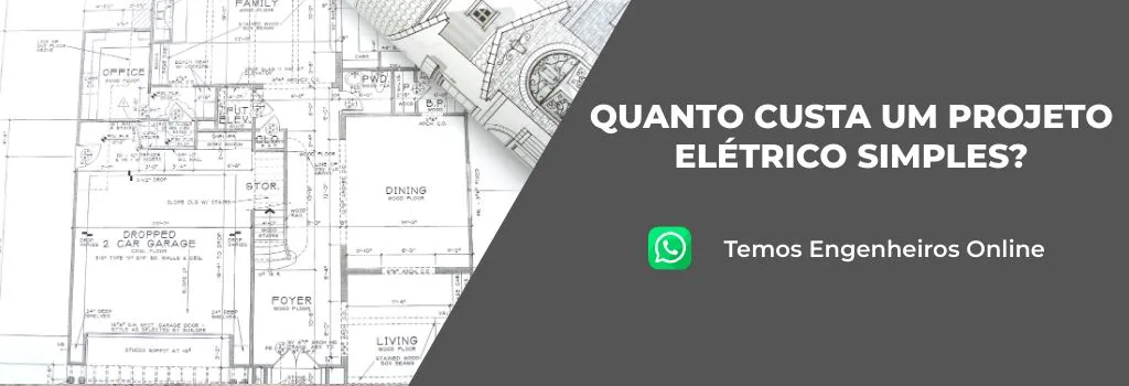 Quanto custa um projeto elétrico simples?