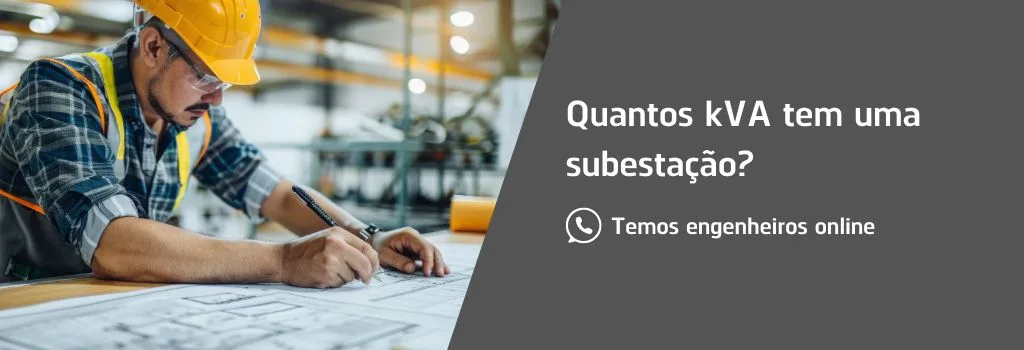 Quantos kVA tem uma subestação?