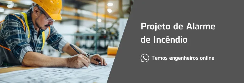 Quem pode assinar projeto de alarme de incêndio?