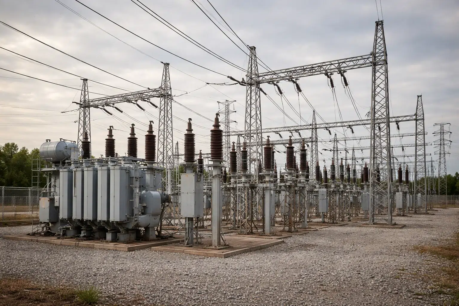 Subestação de alta tensão 138 kV: infraestrutura para grandes consumidores e geração