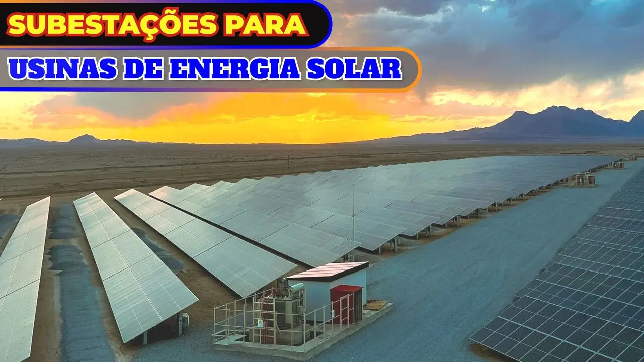 Subestação para Usina de Energia Solar