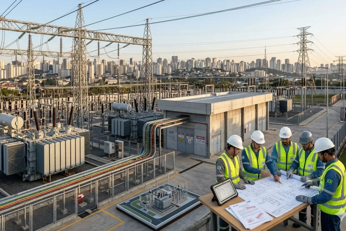 Projeto de subestação em São Paulo: requisitos da ENEL e da CPFL para aprovação