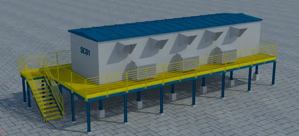 Eletrocentro em 3D - Aplica Engenharia
