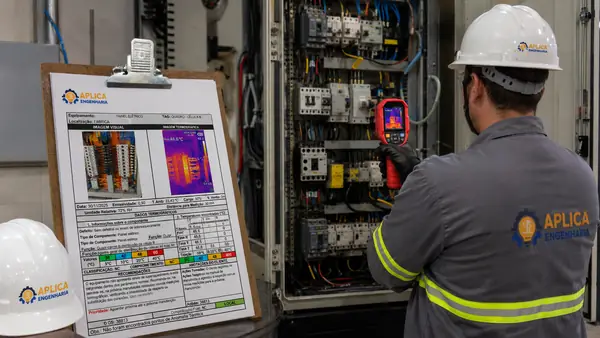 Laudo de termografia elétrica em Santa Catarina - Aplica Engenharia