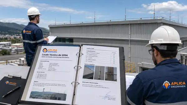 Laudo técnico de SPDA em Santa Catarina - Aplica Engenharia