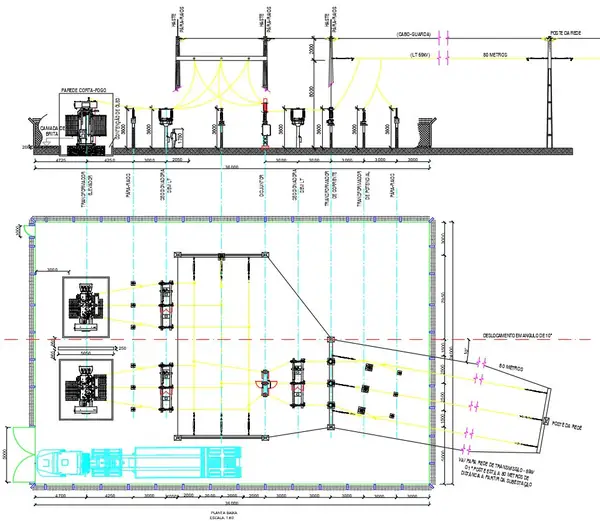 Projeto de subestação 69 kV - Aplica Engenharia